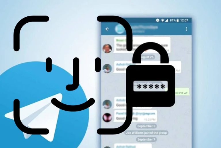 Как защитить Telegram с помощью Face ID?