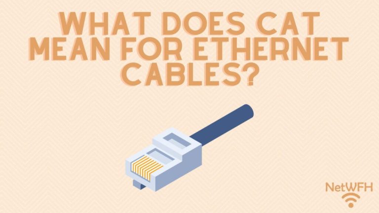 Что означает Cat для кабелей Ethernet?